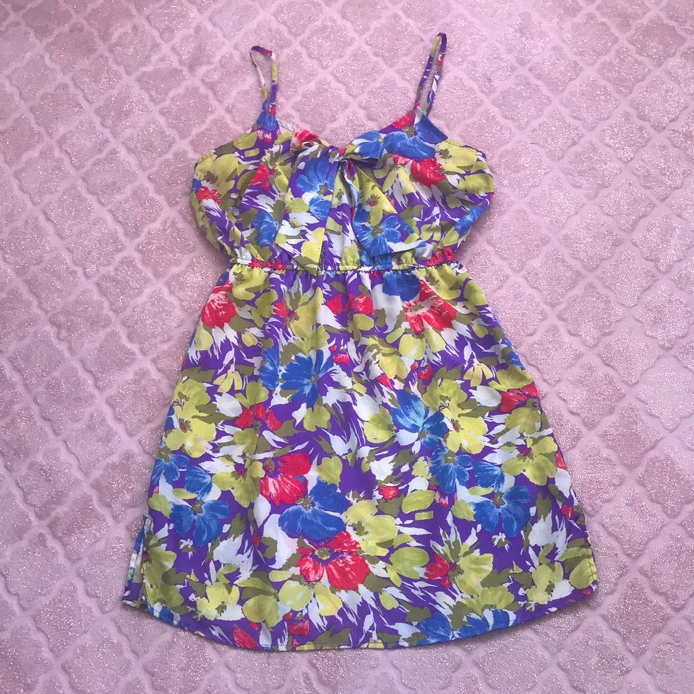 Med floral summer dress